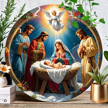 Catholic Decoration Nativity of Jesus Sacred Nativity Scene