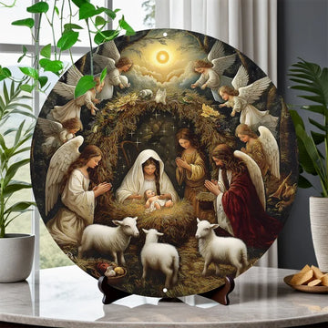 Divine Nativity Catholic Decoration