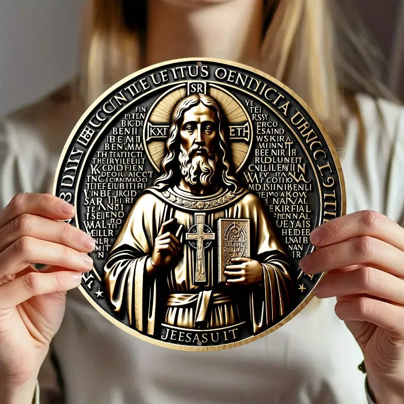 Catholic Decoration Jesus Christ Medallion