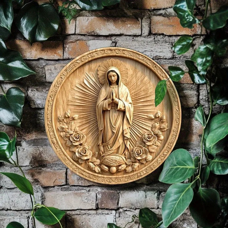 Catholic Decoration Our Lady with Roses