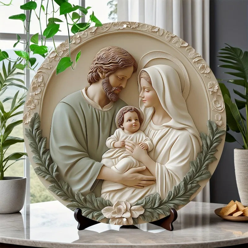 Blessed Holy Family Catholic Decoration
