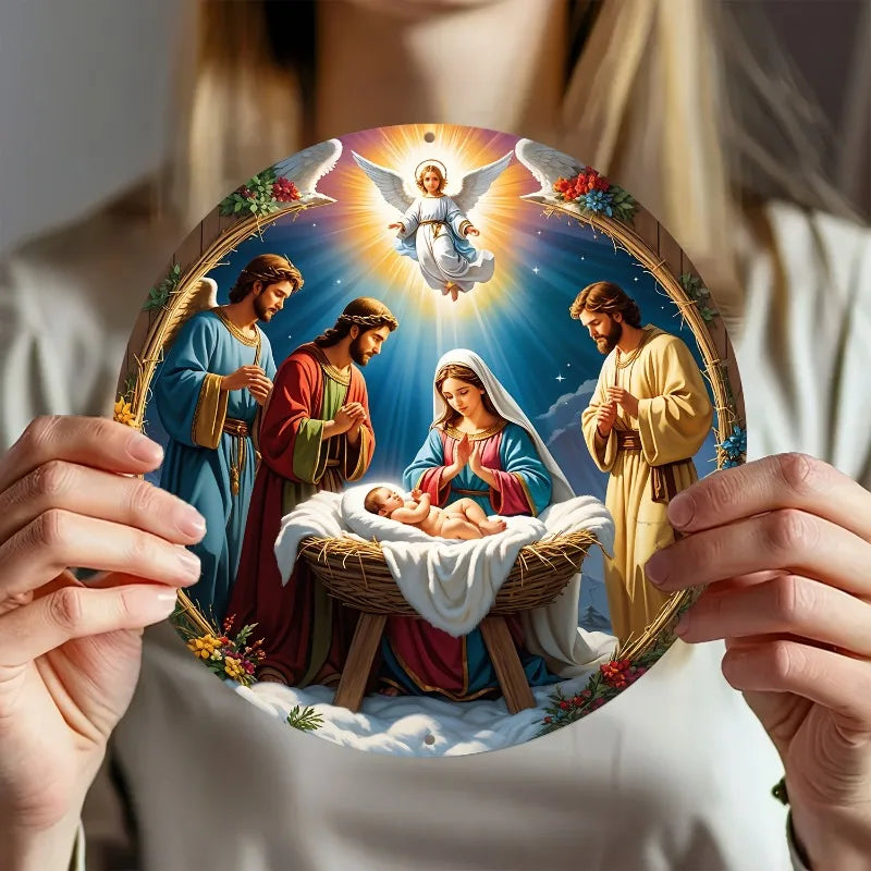 Catholic Decoration Nativity of Jesus Sacred Nativity Scene